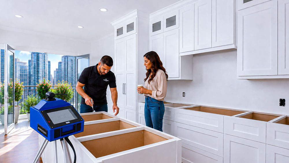 Measure and Finalize kitchen design
